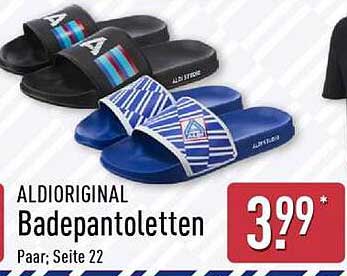 ALDI ORIGINAL Badepantoletten