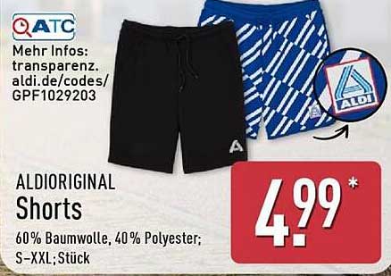 ALDI ORIGINAL Shorts