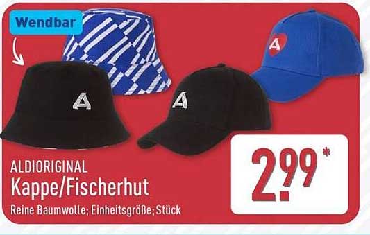 ALDIORIGINAL Kappe/Fischerhut