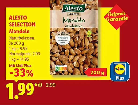 ALESTO SELECTION Mandeln