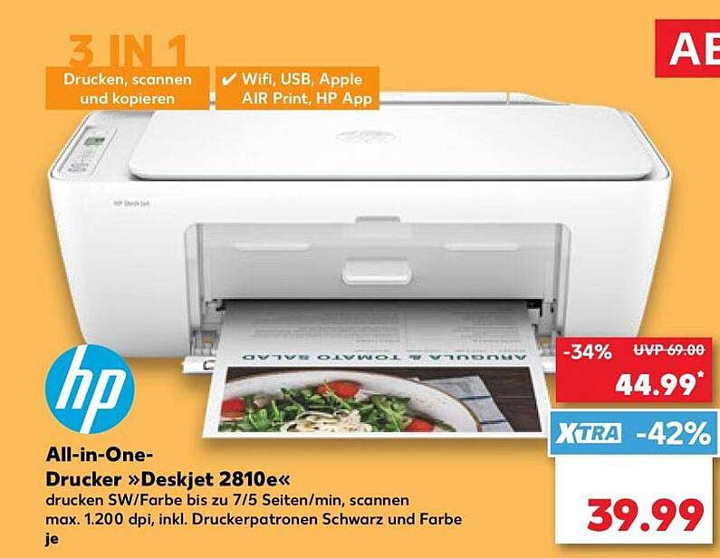 All-in-One-Drucker »Deskjet 2810e«