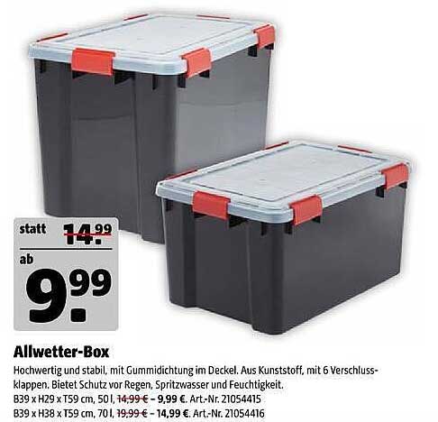 Allwetter-Box