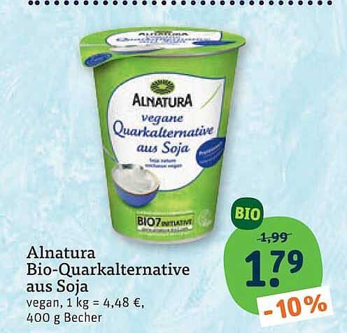 Alnatura Bio-Quarkalternative aus Soja