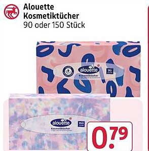 Alouette Kosmetiktücher 90 oder 150 Stück