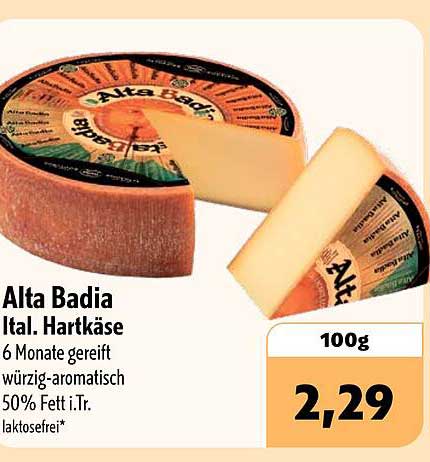 Alta Badia Ital. Hartkäse