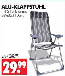 ALU-KLAPPSTUHL