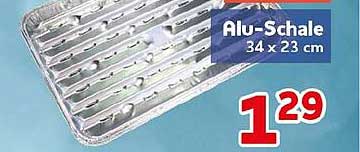Alu-Schale 34 x 23 cm