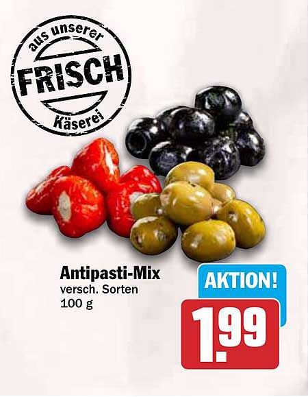 Antipasti-Mix versch. Sorten 100 g