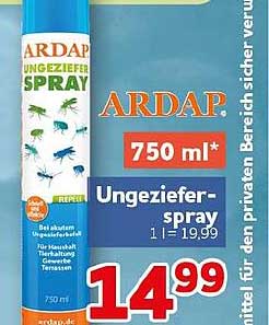 ARDAP 750 ml* Ungeziefer-spray