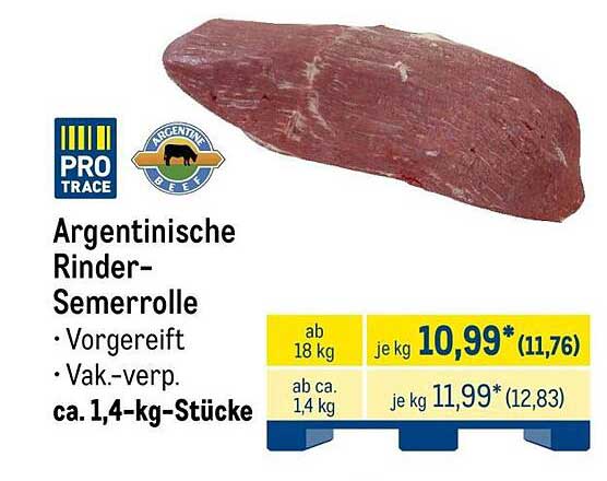Argentinische Rinder-Semerrolle