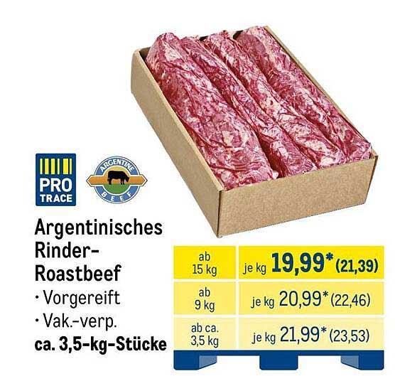 Argentinisches Rinder-Roastbeef