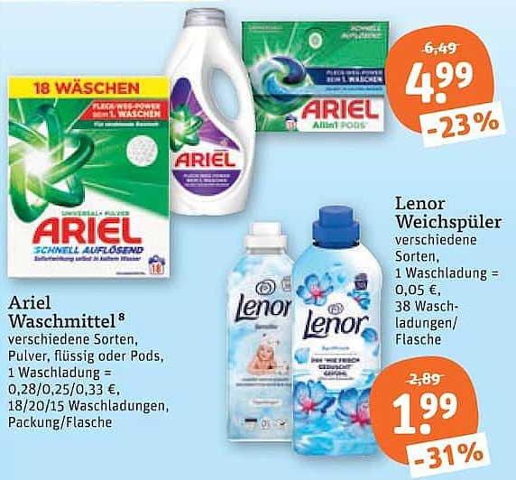 Ariel Waschmittel