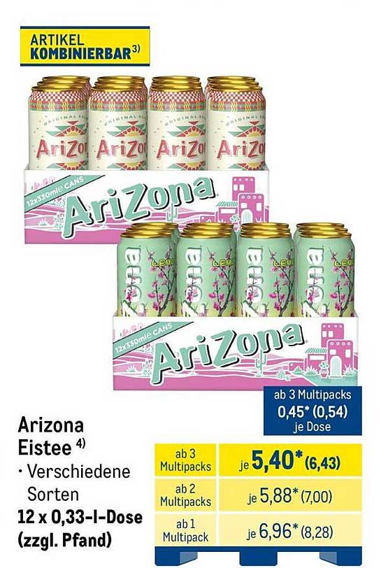 Arizona Eistee