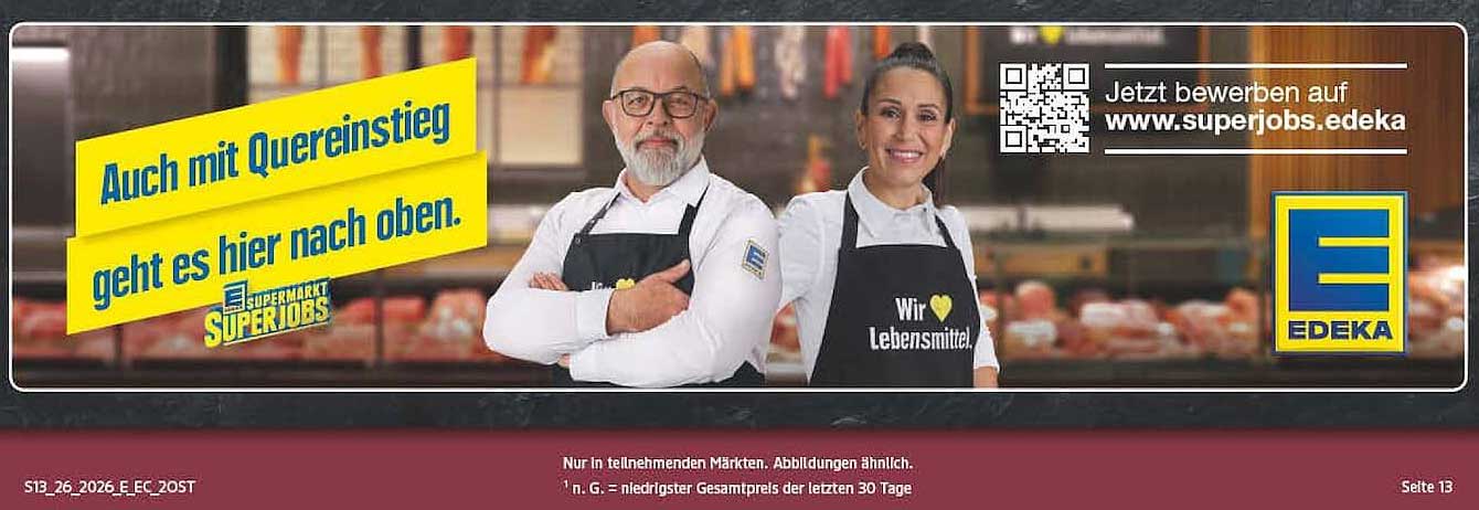Auch mit Quereinstieg geht es hier nach oben.