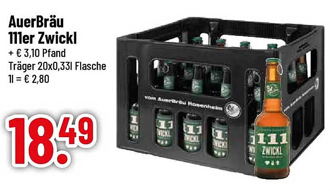 AuerBräu 11ler Zwickl