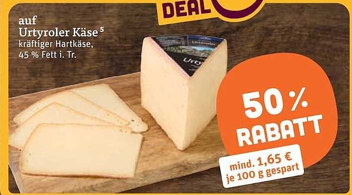 auf Urtyroler Käse