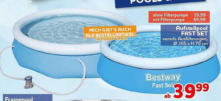 Aufstellpool FAST SET