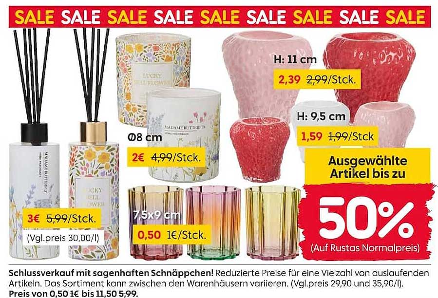 Ausgewählte Artikel bis zu 50%