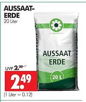 AUSSAAT-ERDE 20 Liter