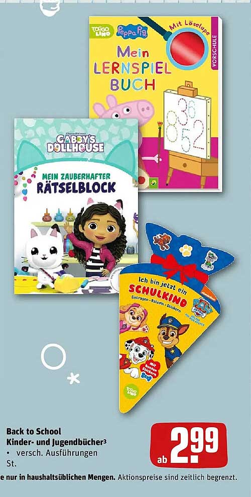 Back to School Kinder- und Jugendbücher