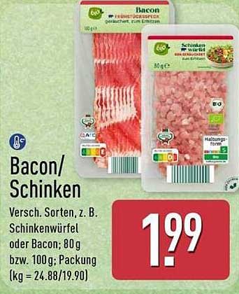 Bacon/Schinken