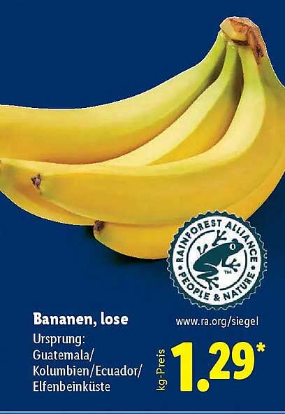 Bananen, lose