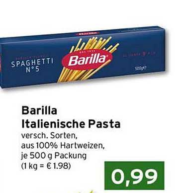 Barilla Italienische Pasta