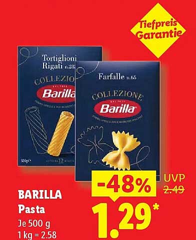 BARILLA Pasta