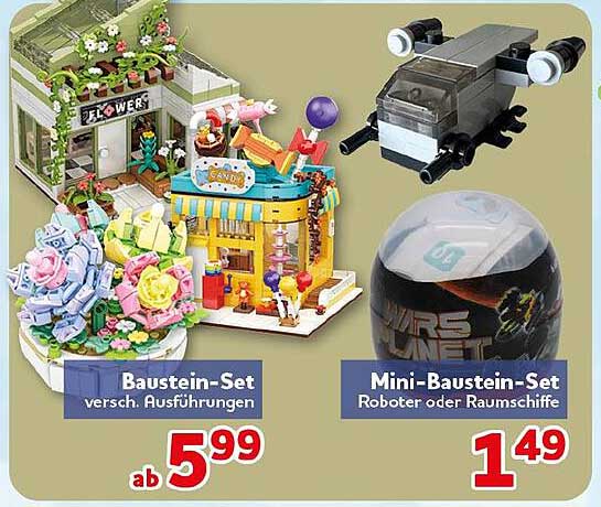 Baustein-Set versch. Ausführungen