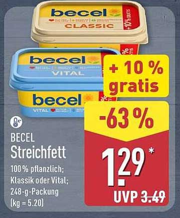 BECEL Streichfett