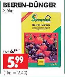 BEEREN-DÜNGER 2,5 kg