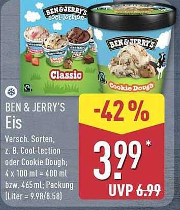 BEN & JERRY'S Eis