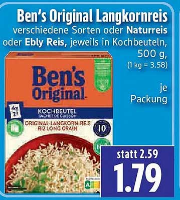 Ben's Original Langkornreis