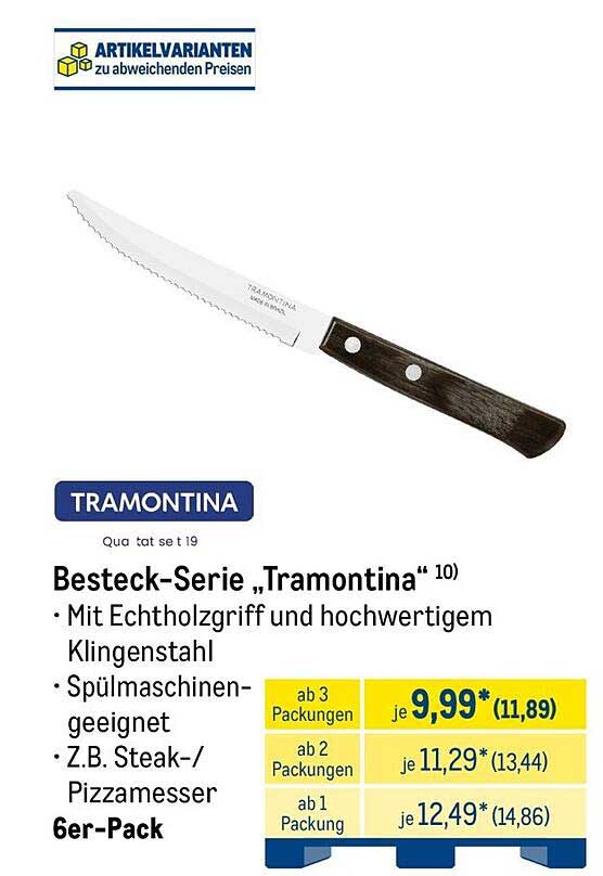 Besteck-Serie „Tramontina“ 10)