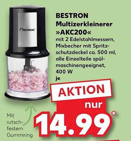 BESTRON Multizerkleinerer »AKC200«