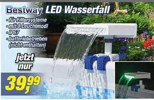 Bestway. LED Wasserfall