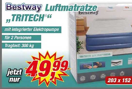 Bestway Luftmatratze „TRITECH“