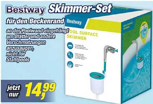 Bestway Skimmer-Set für den Beckenrand