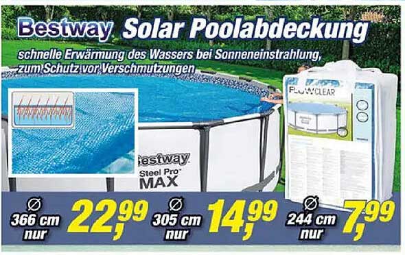 Bestway Solar Poolabdeckung