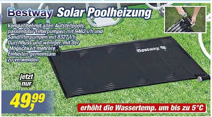Bestway Solar Poolheizung