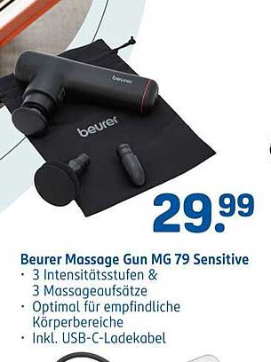 Beurer Massage Gun MG 79 Sensitive
