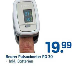 Beurer Pulsoximeter PO 30