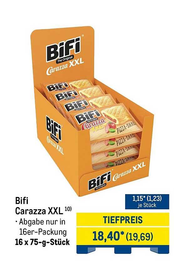 Bifi Carazza XXL 16 x 75-g-Stück