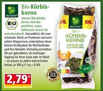 Bio-Kürbiskerne