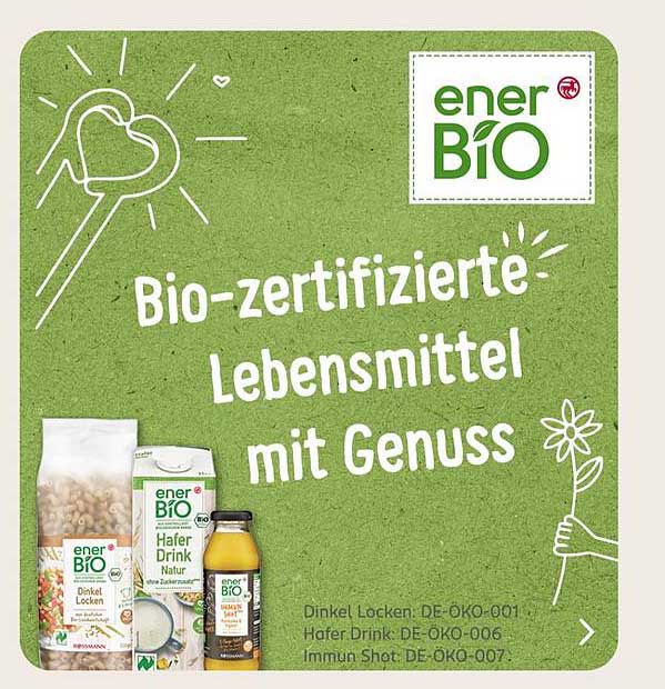 Bio-zertifizierte Lebensmittel mit Genuss