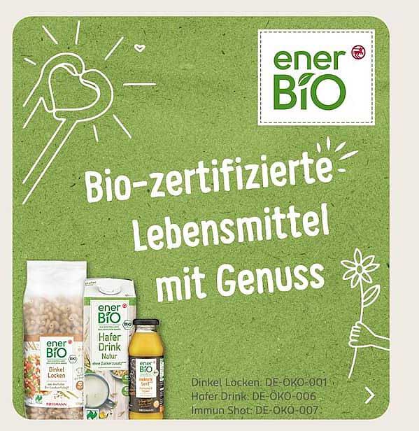 Bio-zertifizierte Lebensmittel mit Genuss