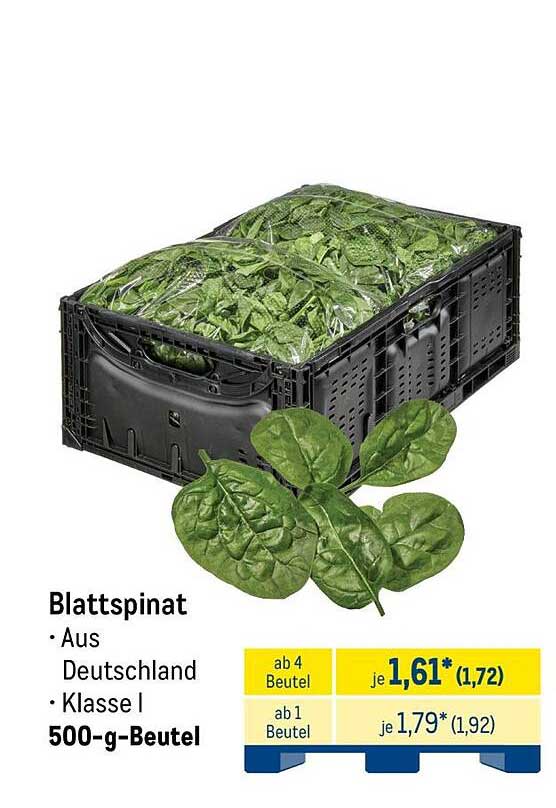 Blattspinat
