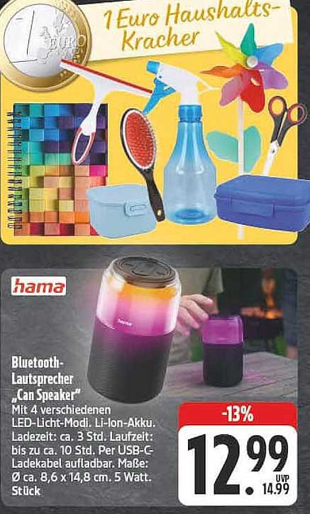 Bluetooth-Lautsprecher „Can Speaker“
