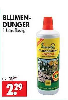 BLUMEN-DÜNGER 1 Liter, flüssig