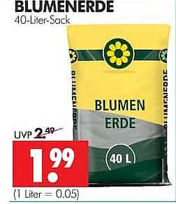 BLUMENERDE 40-Liter-Sack